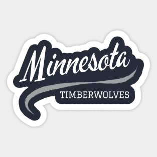 Minnesota Timberwolves MIN Sticker